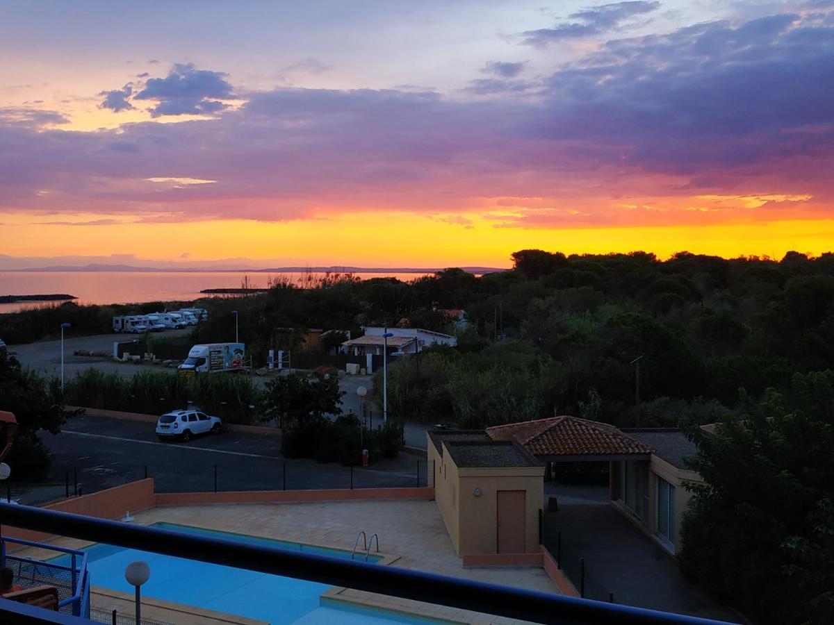 Appartement, Vue Sur Mer, Acces Direct Plage, Piscine 비아스 외부 사진