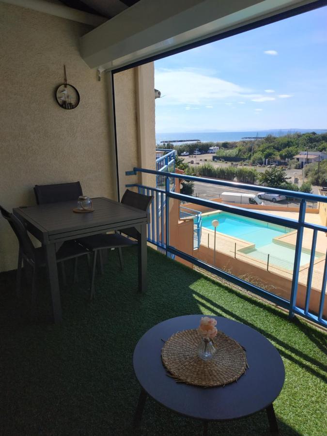 Appartement, Vue Sur Mer, Acces Direct Plage, Piscine 비아스 외부 사진